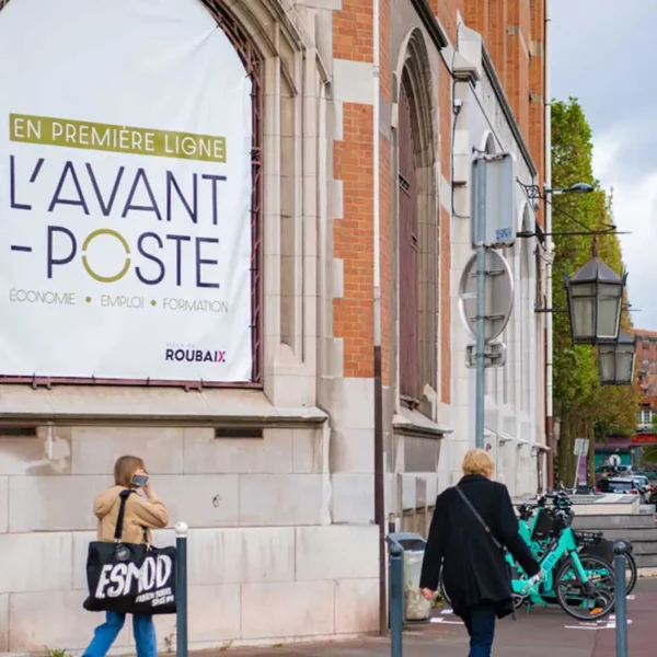 Aperçu du site Site Institutionnel réalisé pour L&rsquo;Avant poste – Roubaix
