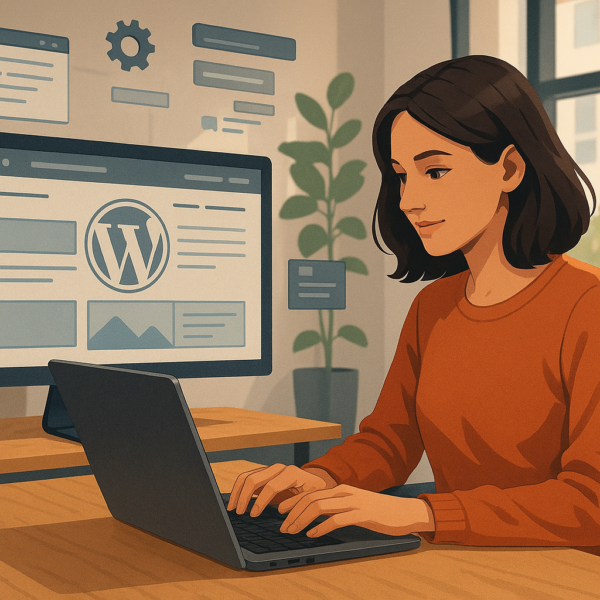 Site WordPress sur mesure : une base adaptée à votre activité