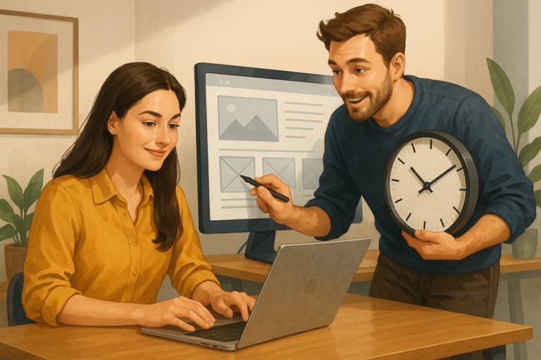 Combien de temps faut-il pour créer un site internet ?